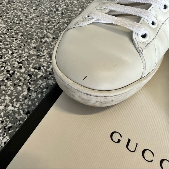 Gucci Ace Leather Sneaker - Picture 5 of 9